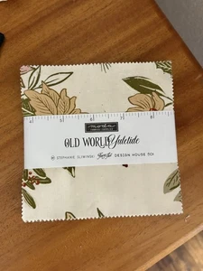 OLD WORLD YULETIDE By Fancy That Design House & Co Moda 5” Charm Pack - Picture 1 of 2