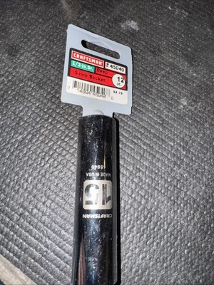 Sears Craftsman 45940 15 mm 1/2" Drive 12 pt. Easy Read Deep Socket  USA - Image 1 of 3
