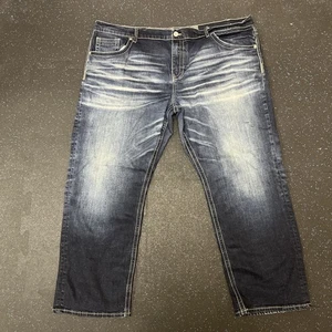 BKE Buckle Jake Bootleg Jeans Herren 48R30 Blau Denim Stretch - Bild 1 von 8