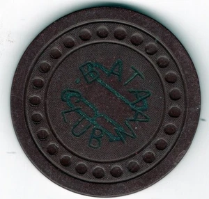 Kartenzimmer: Bataan Club; Stockton, California Brown - Bild 1 von 2