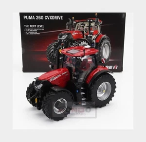 1:32 UNIVERSAL HOBBIES Case-Ih Puma 260 Cvx Drive Tractor 2022 Red Black UH6465 - Picture 1 of 2