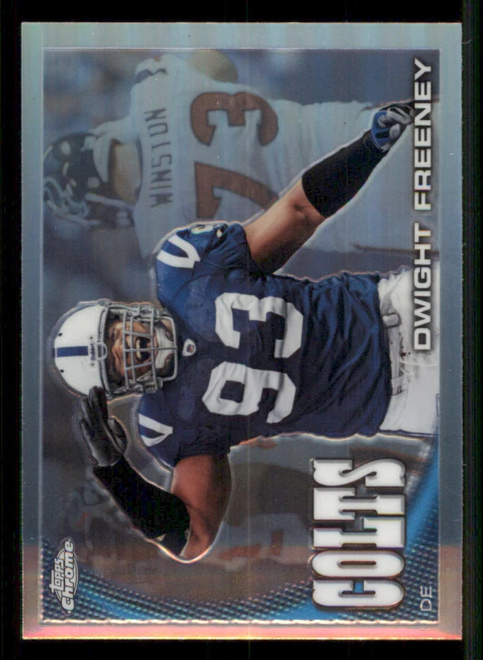 2010 Topps Chrome Refractors #C209 Dwight Freeney - Image 1 of 2