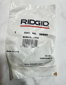 RIDGID 39860 vite di bloccaggio adatta per testa di matrice 811A 97065 300 535 filettatura tubo OEM USA - Foto 1 di 4