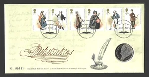 Charles Dickens 2012, £2 coin cover. ref A788 - Picture 1 of 2