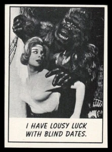 1966 Topps Monster Laffs 66 Trading Card Set Higher Grade American Int. Pictures - Picture 1 of 18