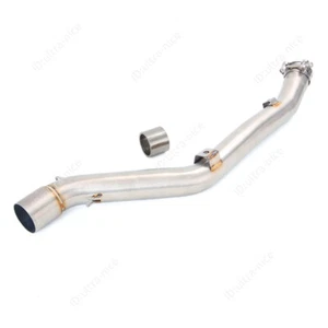 For Suzuki DRZ400S DRZ400SM 2000-2024 Exhaust Tips Mid Link Pipe Slip On 51mm - Picture 1 of 6