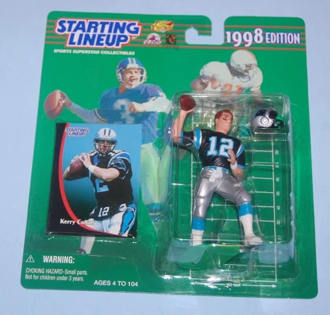 CAROLINA PANTHERS KERRY COLLIONS #12 NFL FOOTBALL STARTING LINEUP 1998 EDITION Cover