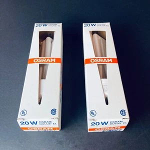 Osram Dulux EL DB 040 Energy Saver 20W 1200 Lumen Med Base Bulbs Lot of 2 - Picture 1 of 13