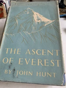 The Ascent Of Everest John Hunt 1953 1st Edition. Hard Back - Picture 1 of 8