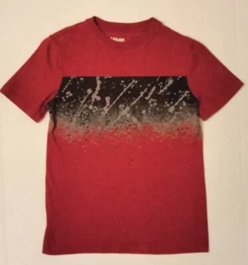 Urban Pipeline Boys Red Short Sleeve Splatter pattern T-Shirt, Size Medium - Picture 1 of 2