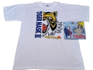 Nos Vintage 1994 Tigermaske T-Shirt L 90er Jahre neu Japan Pro Wrestling Anime NJPW - Bild 1 von 8