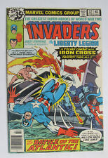 37 1979 Invaders Comic -Namor Captain America Bucky Human Torch Toro  Iron Cross
