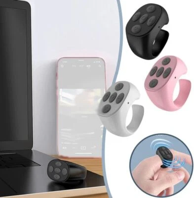 Wireless Bluetooth Remote -Durable Fingertip Page Turner Wireless Remote Control - Image 1 of 4