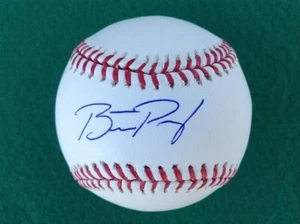 BUSTER POSEY HANDSIGNIERT OFFICIAL MAJOR LEAGUE BASEBALL - GIANTS - TRISTAR - Bild 1 von 3
