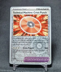 Technical Machine: Crisis Punch Reverse Holo PALDEAN FATES Pokemon Card 090/091 - Picture 1 of 2