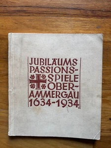 jubilaums passionsspeiele oberammerga 1634-1934 10 signatures - Picture 1 of 17