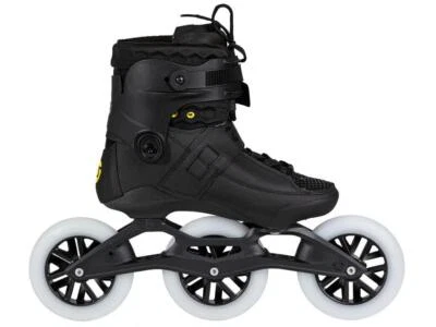 Powerslide Fitness Inlineskates Trinity Swell Carbon GBC 125 Skates Black - Bild 1 von 4