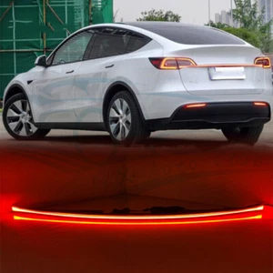 Rear Door Trunk LED Tail Light Brake Lamp Strip u For Tesla Model Y 2017-2023 - Picture 1 of 11