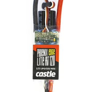 Castle Creations PHOENIX EDGE LITE HV 120 AMP ESC 12S / 50.4V NO BEC 010-0119-00 - Picture 1 of 1