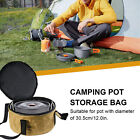 Camping Pot Storage Bag Travel Portable Dustproof Cast Iron Pan Stoves Carry SLK