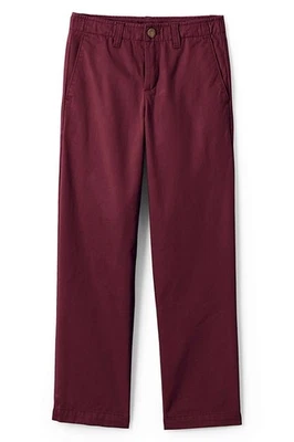 LANDS END Deep Claret Iron Knee Cadet Pants Boys 16  *VGC* - Image 1 of 4