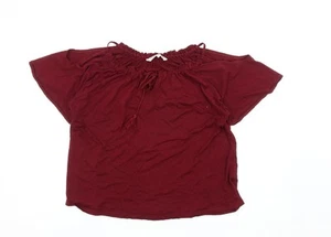 Red Herring Women's Red Tunic Blouse - Size 12 - Picture 1 of 12