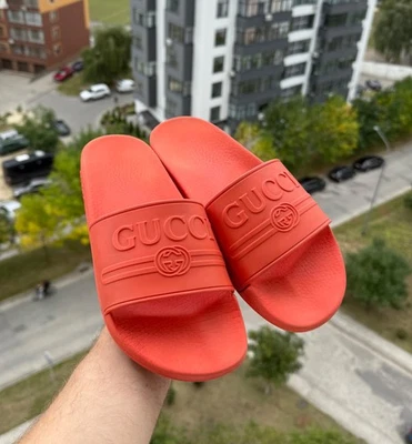 Toboganes de goma naranja Gucci Foto 1 de 4