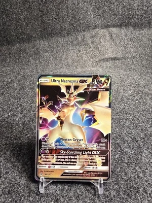 Pokemon TCG Ultra Necrozma GX SM Forbidden Light 95/131 Lightly Played Holofoil - Image 1 of 2