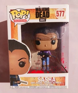 Funko Pop! Televisione The Walking Dead Bloody Sasha (Williams) #577 Voltato 2017 - Foto 1 di 6