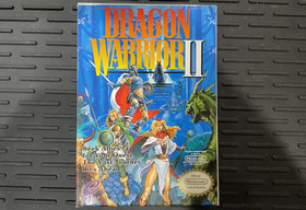 DRAGON WARRIOR 2 TWO - NINTENDO NES GAME W/ BOX & MANUAL - 100% COMPLETE