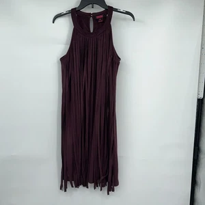 Rock&Roll Cowgirl Tank Kleid Damen Gr. M Pflaume Fransen Festival Rodeo Western - Bild 1 von 8