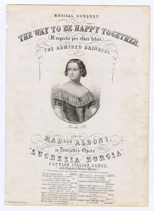 Marietta Alboni - opera star - one of greatest contraltos in operatic history - Picture 1 of 1