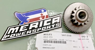 NUEVO GENUINO ARCTIC CAT 0815-031 ENGRANAJE, RUEDA LOCA DE ARRANQUE 56/14T-NO.1 Foto 1 de 2