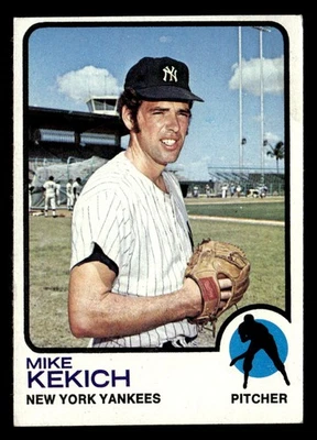 1973 Topps #371 Mike Kekich - Image 1 of 2
