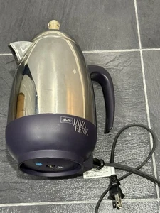 Melitta Java Perk 10 Cup Percolator Electric Coffee Maker MEP-10 Tested - Picture 1 of 6
