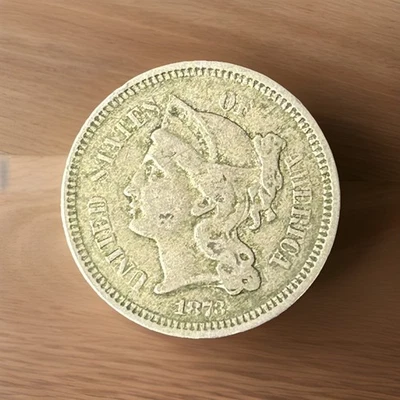 1873 Three Cent Nickel Good 2187301 - Image 1 of 2