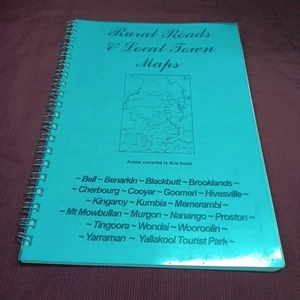 Mapas de carreteras rurales y ciudades de South Burnett - Imagen 1 de 14