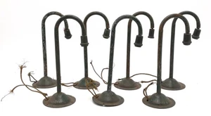 Marx Standard Gauge Vintage Goose Neck Lamp Posts [7] - Picture 1 of 3