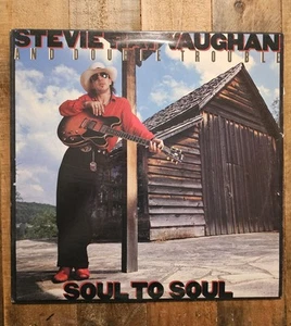 STEVIE RAY VAUGHN/DOUBLE TROUBLE-SOUL TO SOUL-1985-FE 40036-VG+ VINYL - Picture 1 of 2