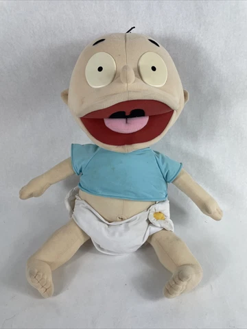 Vintage 1997 Rugrats Plush Tommy Pickles Doll Large 24 inch Mattel Cover