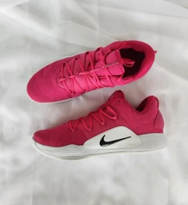 SIZE 18 MEN'S NIKE HYPERDUNK X LOW TB VIVID PINK WHITE AT3867 609 BASKETBALL  - Picture 1 of 9