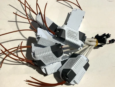 LED Drivers 4-7 1w Output 12~26v DC Input 85~265v AC Constant Current Panel x 10 - Image 1 of 4