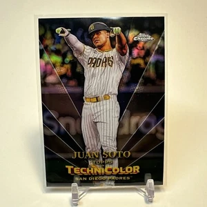 2023 Topps Chrome - Topps in Technicolor rifrattore #TT-4 Juan Soto Padres - Foto 1 di 2