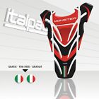 Motorcycle tank protection "top wings" for Ducati monster carbon