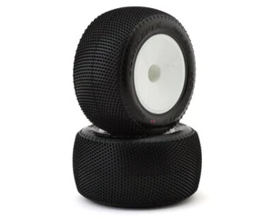 JConcepts Fuzz Bite 2.2 pink 1/10 Truck Reifen auf weißer Felge JCO3191-101091 - Bild 1 von 4