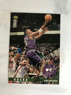 Rookie 1995 GLENN ROBINSON Upper Deck # 335 Basketball Card. Made in USA - Image 1 of 4