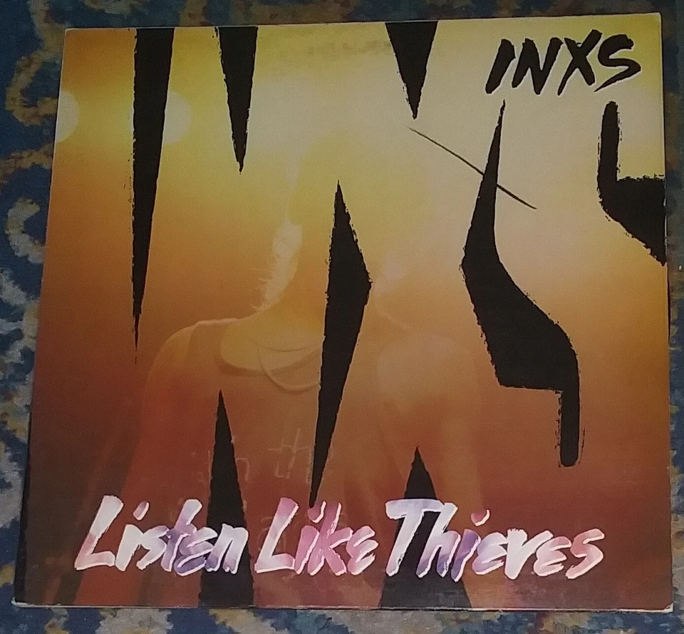 LISTEN LIKE THIEVES / INXS 1985 ATLANTIC LP 81277-1 Specialty Pressing - Image 1 of 4