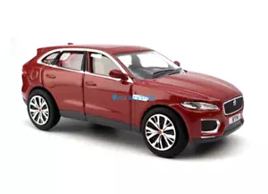 CA 1:76 Red Jaguar F-Pace City SUV Sports Model Diecast Metal Car - Picture 1 of 5