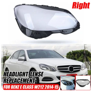 Right Headlight Lens Headlamp Cover For Benz E Class W212 E350 E400 E550 2014-15 - Bild 1 von 10