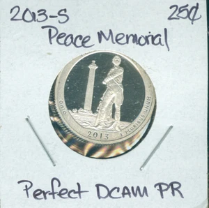 2013-S Perry's Peace Memorial Quarter Perfect Proof Cameo Quality - Picture 1 of 2